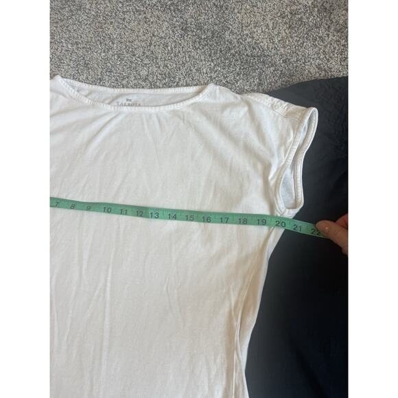 Talbots Women’s Blouse Lot Of 2 White Black Size Large Petite - Picture 9 of 12